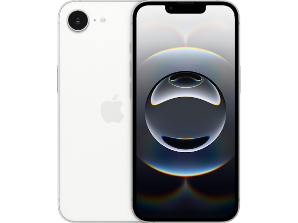 iPhone 16e 128GB (Sort/Hvit)